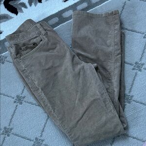 L.L. Bean Women's Taupe Corduroy Pants